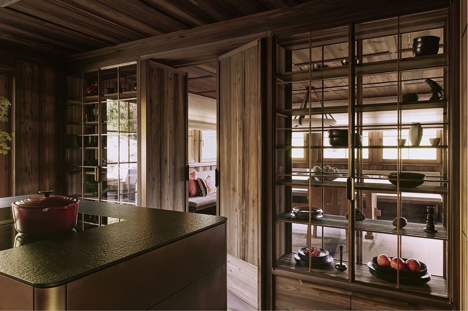 Gstaad_Küche_Essbereich